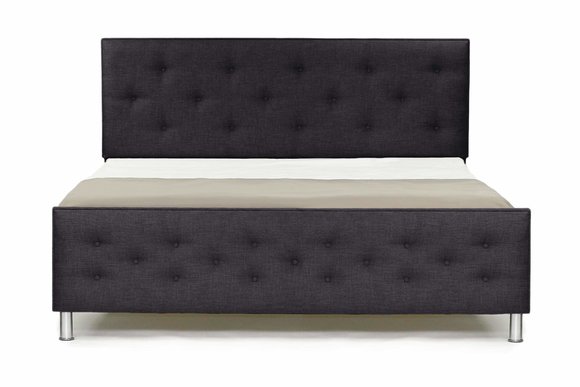 Bett Schwarz Polsterbett Doppelbett Big XXL Designer Luxus Bett Chesterfield