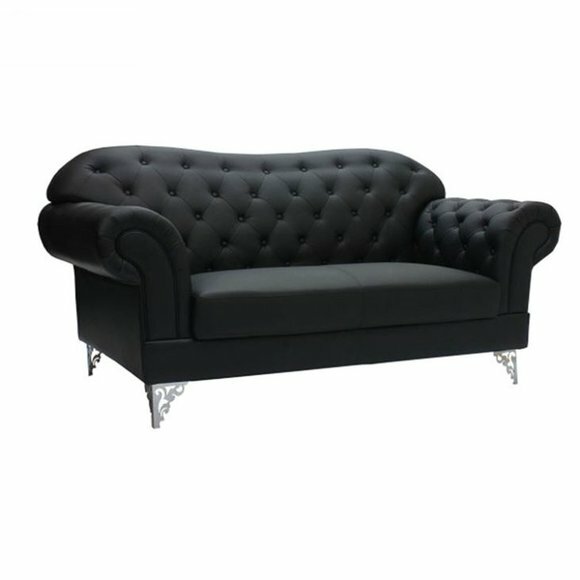 Chesterfield Sofa Couch Polster Stoff Leder Polster Garnitur Couchen