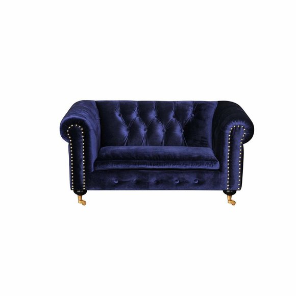 jvmoebel ® Leder Sofa Couch - Design Polster Zweisitzer Couch