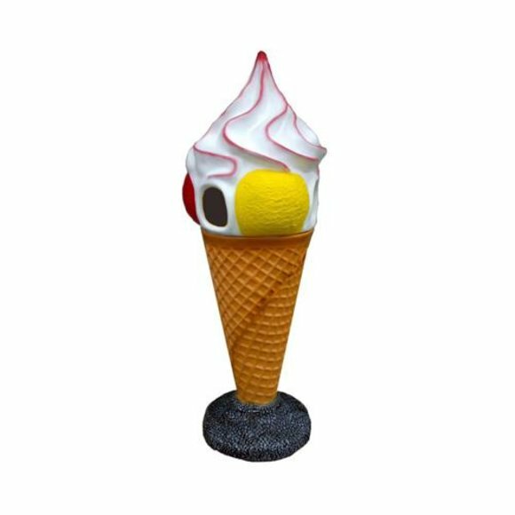 Ice Cream Figure Design Mülleimer Korb Figuren Statuen Statue Aufsteller
