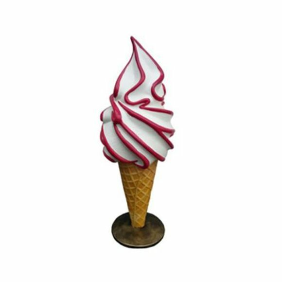 Ice Cream Eisdiele Wand Dekoration Figuren Aufsteller 105cm Neu