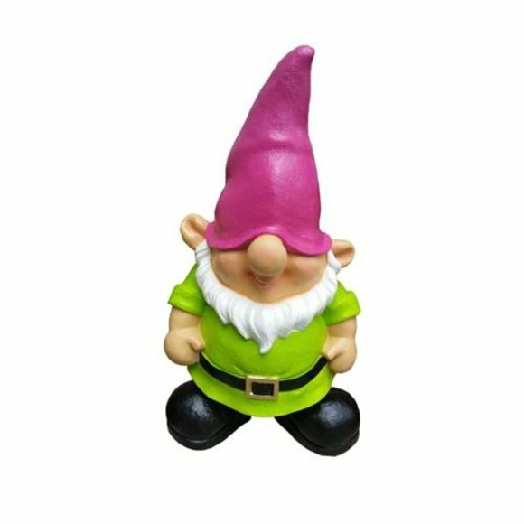 Garten Gnom 80cm Garten Dekoration Figuren Statuen Figur Hand bemalt
