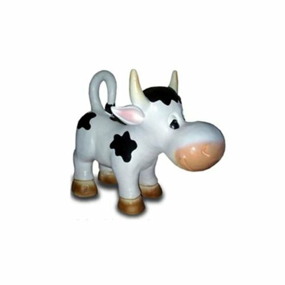 Dekoration Garten Plastik Handbemalte Figuren Statue Figur Lustige Kuh