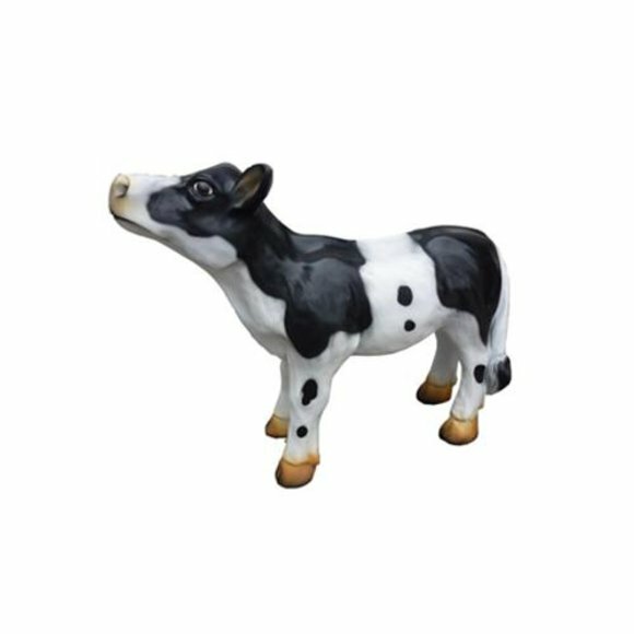 Kalb Kuh Rind Metzger Werbung Fleischer Aufsteller Tier Hingucker Statue
