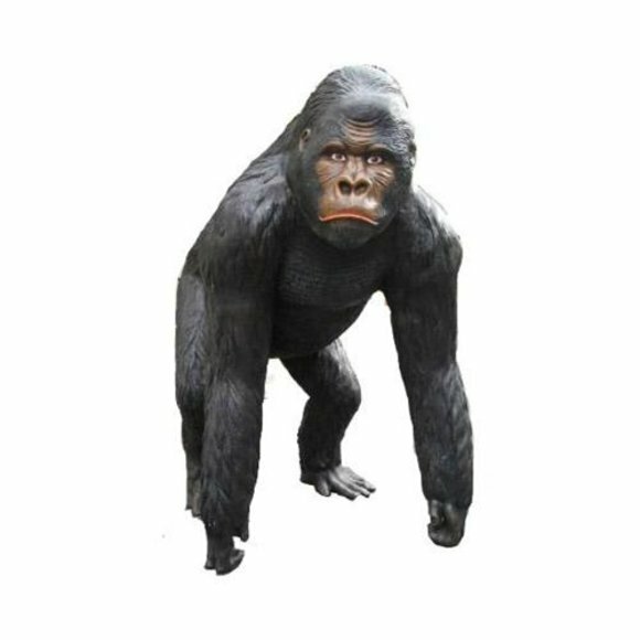 Gorilla Dekorative Statue Garten Statuen 130cm Lebensgroß Figur Plastik