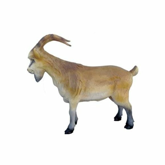 Ziege Dekorative Statue Garten Figuren Statuen 106 cm Lebensgroß