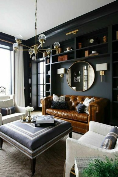 Braun Chesterfield 3 Sitzer Klassische Luxus Sofa Leder Couch Stil Dreisitzer