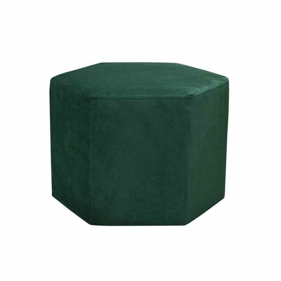 Sitzhocker Hocker Pouf Puff Sitzpouf Textil Stoff Fußhocker Ottomane Samt