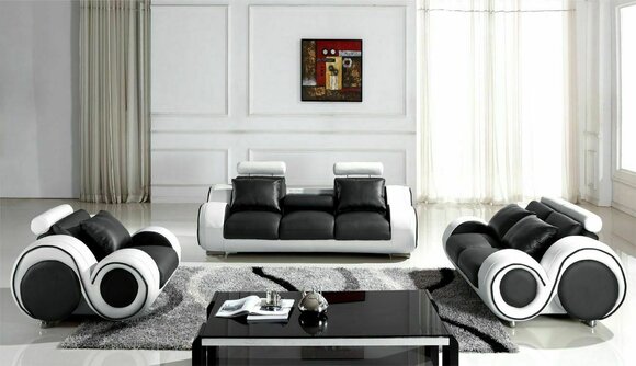 Design Zweisitzer Sofas Couch Polster Deko Moderne Couchen Sofa 2 Sitzer