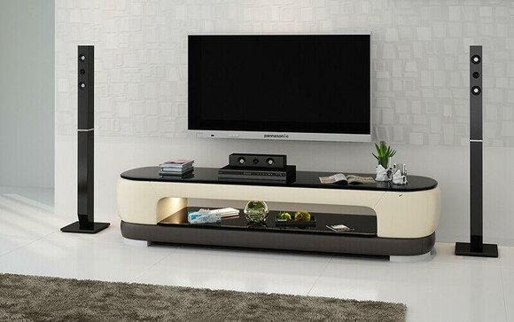 Luxus Kommode Leder xxl Kommoden Luxus Schrank Sideboard Low