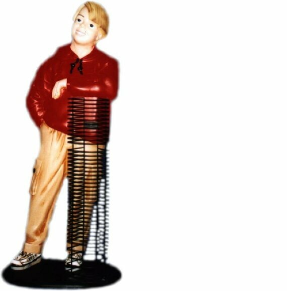 Design CD DVD Ständer Figur Statue Skulptur Figuren Skulpturen Dekoration