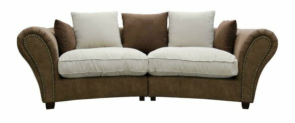 Sofa 4 Sitzer Stoffsofas Luxus Couch Couchen big Polster Lümmel 265cm