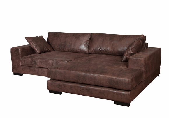 Big Sofa Couch Ecksofa Vintage xxl Polster Eck Garnitur Wohnlandschaft