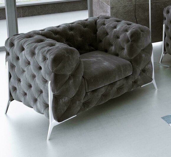 Lounge Luxus Fernseh Club Polster Sitzer Sessel Design Deko Couch Sofa