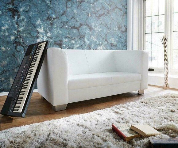 Sofa Couch Design Polster Modern Leder Sofas 2 Sitzer Zweisitzer Designer Neu
