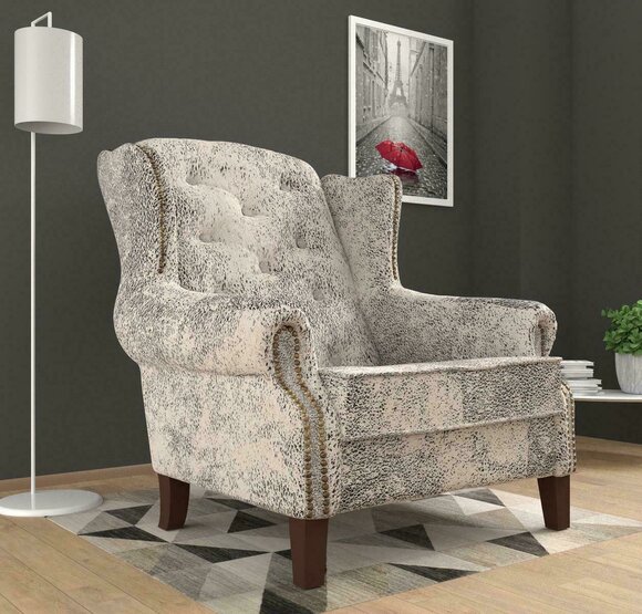 Ohrensessel Loungesessel Cocktailsessel Bar Sessel Leder Sofa Design
