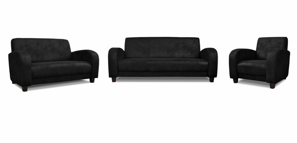 Sofagarnitur Moderne 321 Sitzer Ledersofa Couch Wohnlandschaft Garnitur