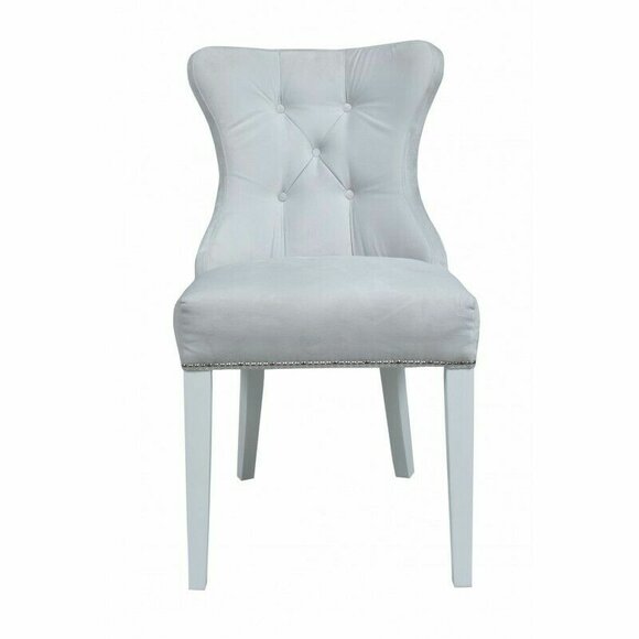 Design Stuhl Chesterfield Hotel Garnitur Textil Polster Gruppe 2x Set Neu Stühle