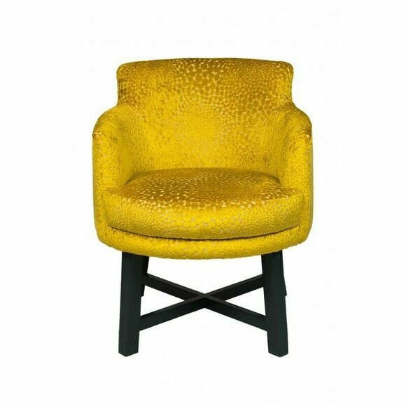 Design Stühle Chesterfield Garnitur Stuhl Textil Polster Hotel Gruppe 4xSet