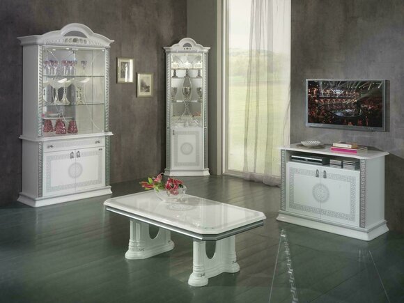 Esszimmer Komplett Garnitur Tisch Anrichte Anrichte Couchtisch Vitrine