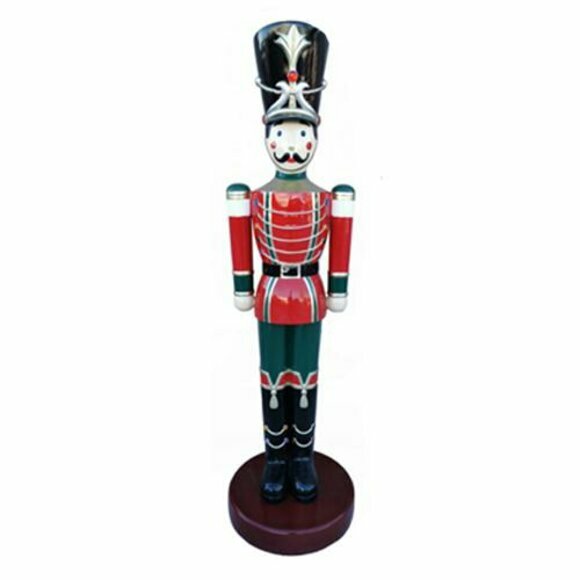 Moderne Figur Nussknacker PVC Skulptur Statuen Figuren Dekoration