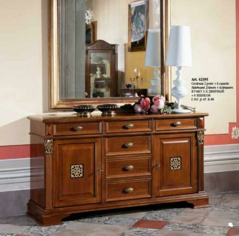 Kommode Anrichte Schrank Garderobe Sideboard Italienische Möbel Antik