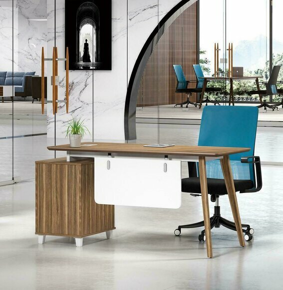 Büroeinrichtung Möbel Schreibtisch Tische neu Schreibtische Regal Home