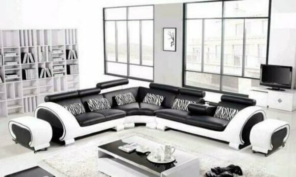 Eckcouch Eckgarnitur L Form Sofa Ecksofa Polster Wohnlandschaft Garnitur