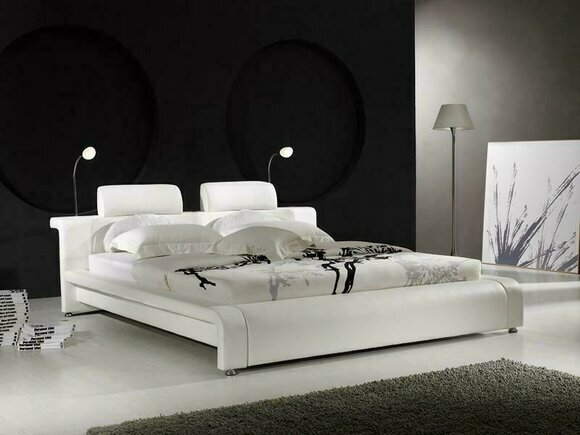Holzbett Echtes Holz Bett Betten Schlafzimmer Hotel 180x200 Stil Massive