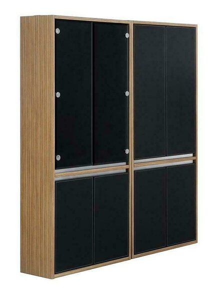 Büro Akten Regal Schrank Holz Regale Schränke Deko Office Büro Universal