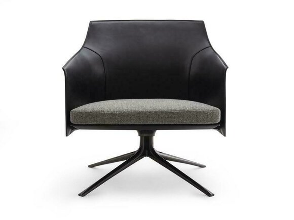 Design Dreh Stuhl Relax Leder Sessel Lounge Fernseh Büro Kanlzei