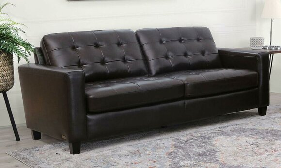 Chesterfield 3 Sitzer Sofa Ledersofa Couch Polster Garnitur Sitz 3er Sofas Neu