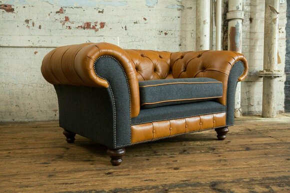 Design Sofa Couch Polster Chesterfield Sitzmöbel Textil Stoff Leder Couchen