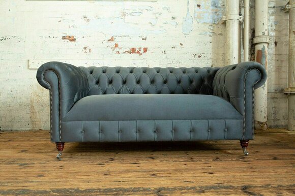 klassische Wohnzimmer Sofa Chesterfield möbel Couch Sitz Polster couchen
