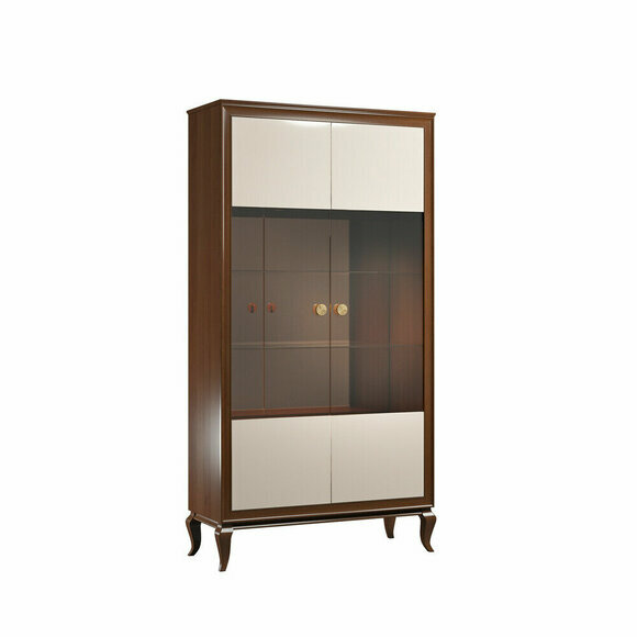 Luxus Vitrine Wohnzimmer Möbel Schrank Glas Vitrinen Designer Schränke