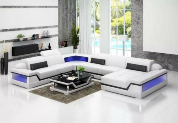 Eckgarnitur Ecksofa Polster Eckcouch 2tlg Set Neu Moderne Wohnzimmer