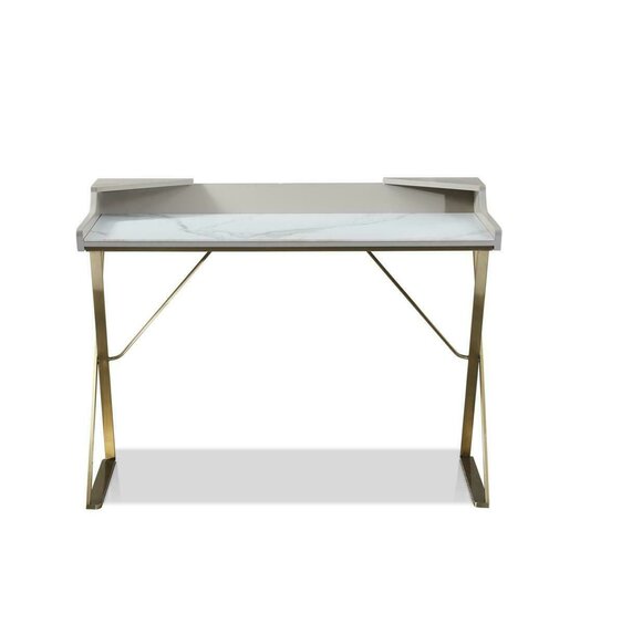 Designer Konsolen Tisch Edelstahl Moderner Schreibtisch Tische Büro