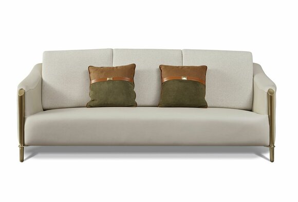 Sofagarnitur 3+1 Sitzer Set Design Sofas Polster Couchen Couch Textil