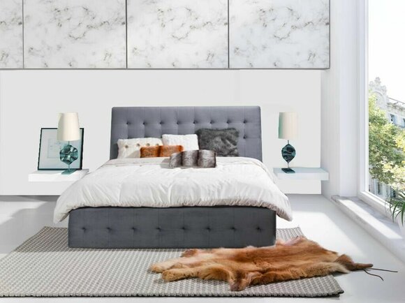 Luxus Schlafzimmer Bett Polster Design Doppel Luxus Hotel Betten 140x200
