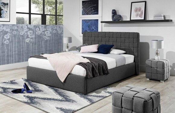 Bett Design Luxus Luxus Betten Textil Modernes Schlafzimmer 140/160/180