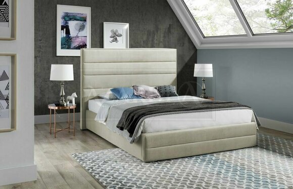 Luxus Schlafzimmer Bett Polster Design 160x200cm Doppel Hotel Betten