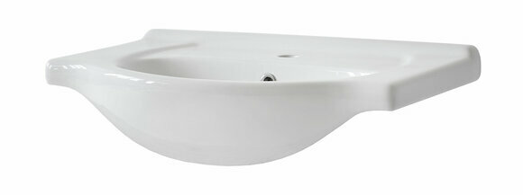 Keramik Waschtisch Waschbecken Einbau Becken Weiß Waschbecken
