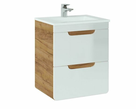Waschbecken 40cm Waschbeckenunterschrank Badezimmerschrank