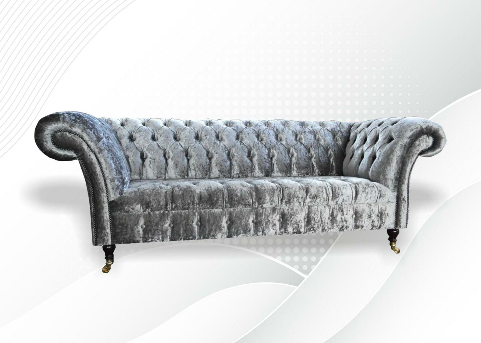 Dreisitzer Wohnlandschaft 3 Sitzer Garnitur Design Sofa Couch Moderne Couchen