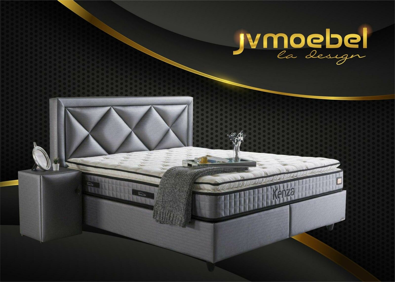 Möbel Luxus Modern Betten Polster Gestell Betten Schlafzimmer Design