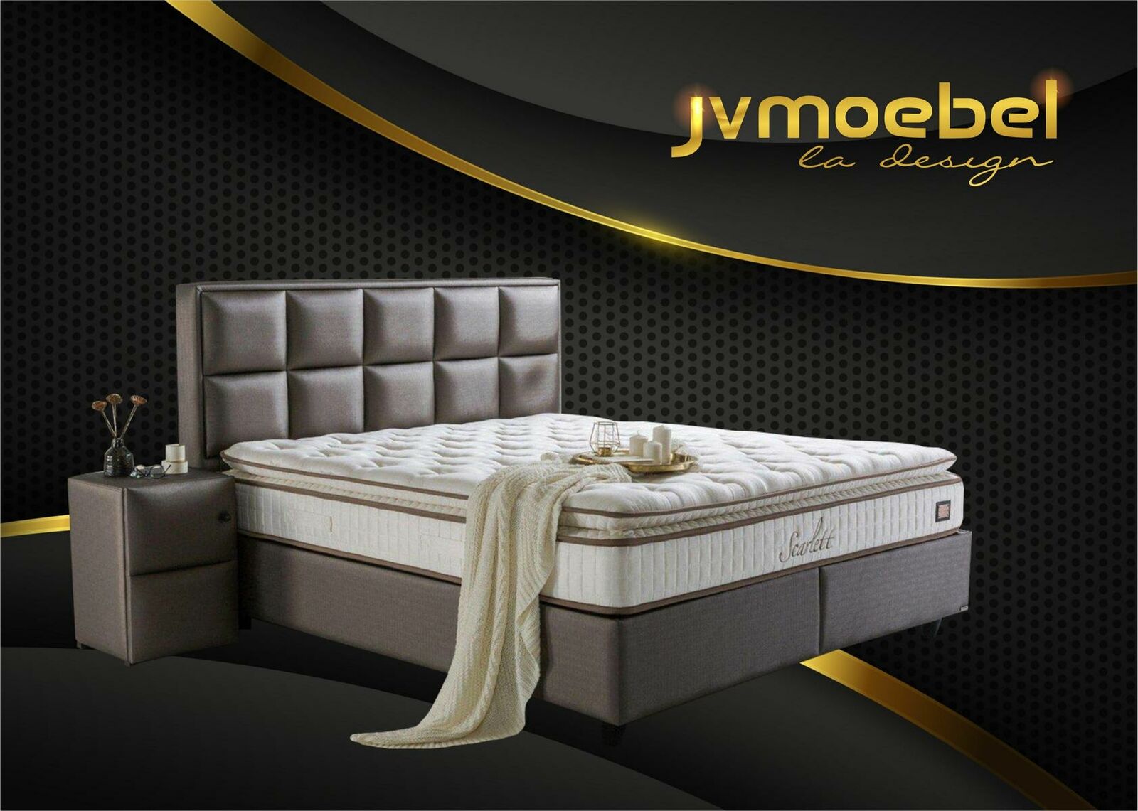 Bett Leder Schlafzimmer Möbel Quality Moderne Betten Chesterfield Boxspring Neu