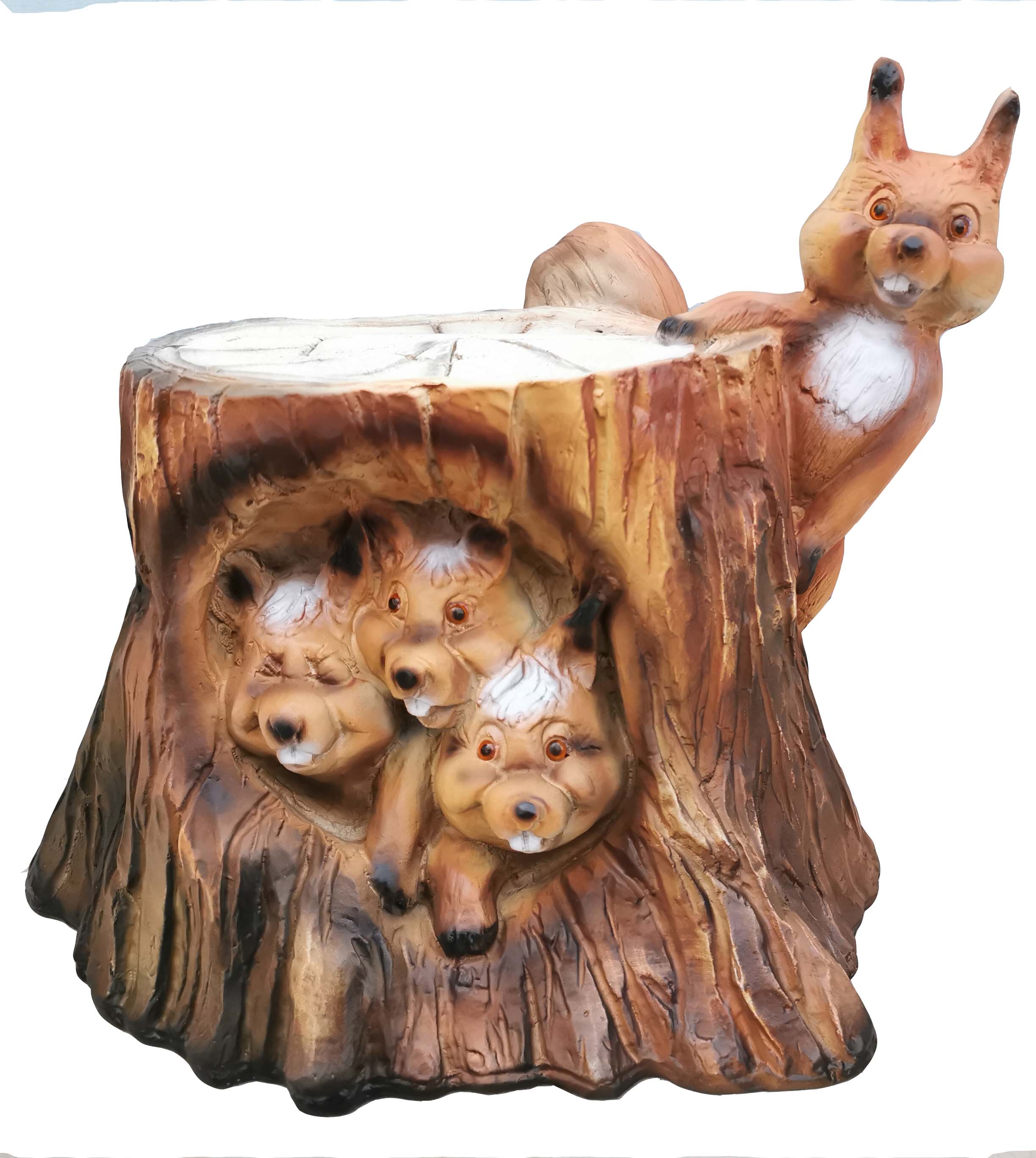 Moderne Abstrakte Figuren Designer Skulpturen Figuren Garten Eichhörnchen