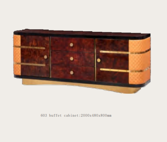 Deko Designer Kommode Anrichte Side Low Board Schrank Wohn Zimmer Regal