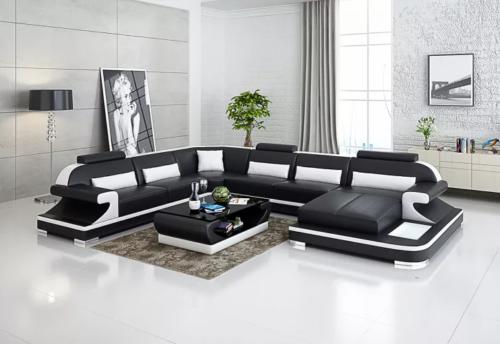 Design Couch Ecksofa Eckgarnitur Sofa Sofas Couchen Tisch 2tlg. Wohnlandschaft
