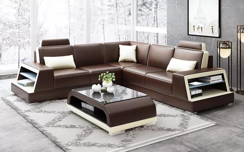 Moderne Wohnlandschaft Ecksofa Eckcouch Design Sofa Sitz Garnituren 2tlg Polster